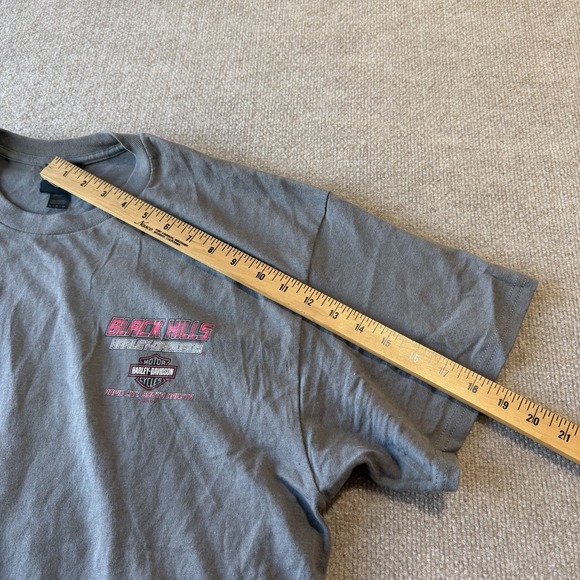 Harley Davidson South‎ Dakota Sturgis Biker Graphic T shirt Men's Size XL - Picture 4 of 11